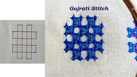 Hand Embroidery Gujrati Stitch Tutorial Kutch Work Sindhi Work