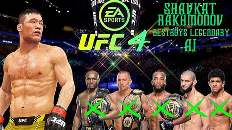 Shavkat Rakhmonov Destroys Legendary Ai Ea Sports Ufc Short