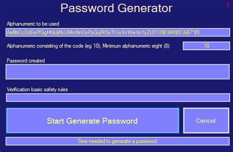 Simple Password Generator Sourcecodester