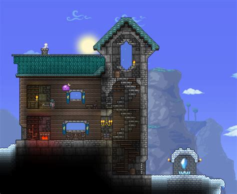 My Snow Biome House :) : r/Terraria