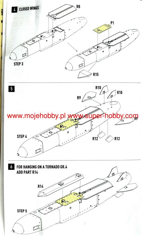 Storm Shadow (SCALP EG) Missiles (2 pcs) (Su-24, Tornado, Eurofighter ...