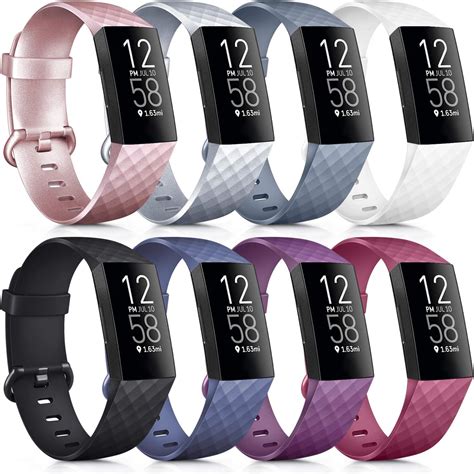 Tobfit Band Compatible With Fitbit Charge 4 Bands Fitbit Charge 3