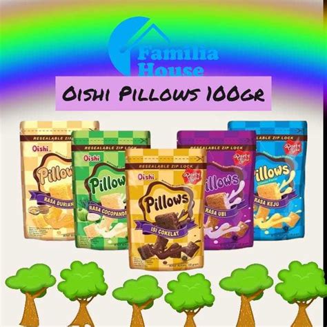 Jual Oishi Pillows 100 Gram Party Size Snack 100g Rasa Cocopandan