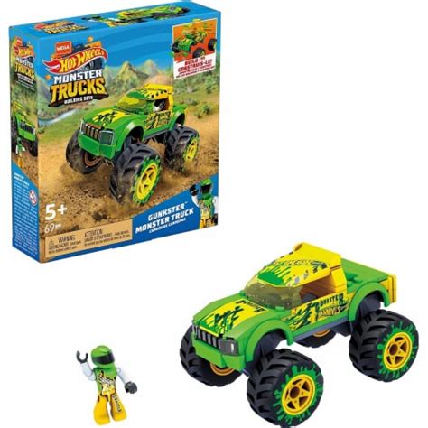 Mega Hot Wheels® Gunkster™ Monster Truck Building Set, 188 pc - Fred Meyer