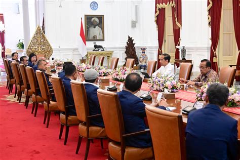 Foto Presiden Jokowi Terima Pengurus Pwi Pusat Di Istana Merdeka