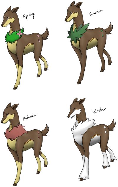 Deerling Evolution