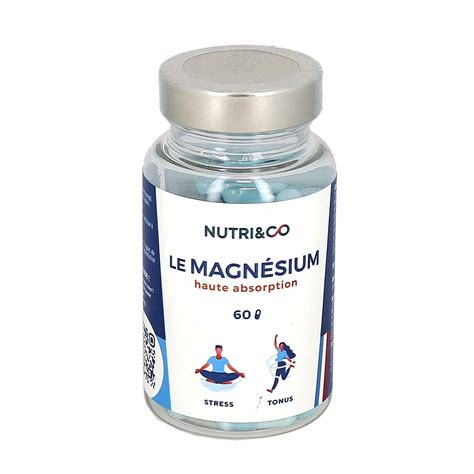 Nutri Co Le Magn Sium V G Tal Vitamine B G Lules Stress Et Tonus