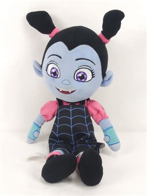 Disney Store Vampirina 13” Plush Doll Vee Vampire Disney Goth Girl Power Toy Values Mavin