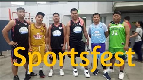 Sportsfest 2019 Sa Wakas Nagumpisa Na Ang Laro Namin Ng Basketball