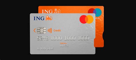 Persbericht Ing En Mastercard Introduceren Een Creditcard Met Unieke