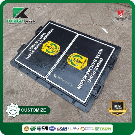 Manhole Cast Iron Chamber Dpupr Banjarmasin Futago Karya