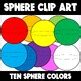 3D Shapes In Real Life Sphere Clip Art For Commercial Use Shape Clipart