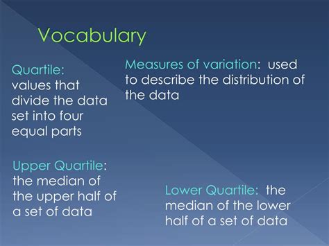 Ppt Measures Of Variation Powerpoint Presentation Free Download Id2094791