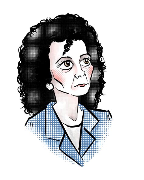 Ellen Walker Illustration — Marcia Clark, aka legend