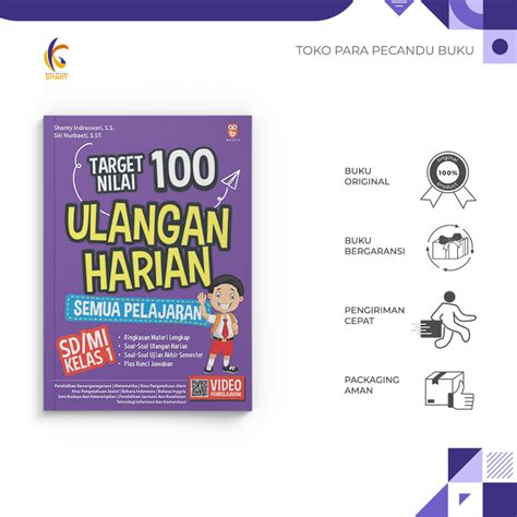 Jual Buku Pelajaran Target Nilai 100 Ulangan Harian Semua Pelajaran