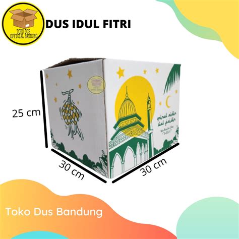 Jual Box Parcel Idul Fitri 30x30x25 Box Kue Kering Idul Fitri Kardus