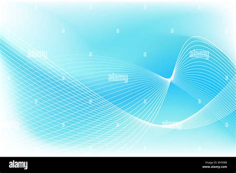 Background image with a blue energy wave Stock Photo - Alamy