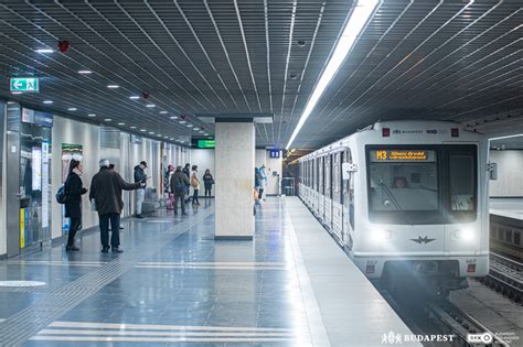 Después de cinco años y medio la línea 3 del metro de Budapest volverá