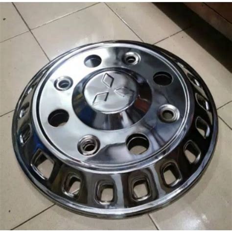 Jual Weldop Dop Roda Truk Truck Ring 20 Lobang Baud 8 Logo Mitsubishi