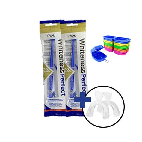 Kit Clareamento Whiteness Perfect 22 2 Un Fgm 1 Moldeira Dental