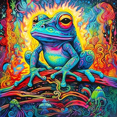 5d Diy Diamond Painting For Adults And Beginners Frameless Frog Diamond ...