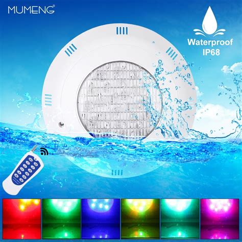 Mumeng Lampe De Piscine Led Piscine Decoration Projecteur Piscine