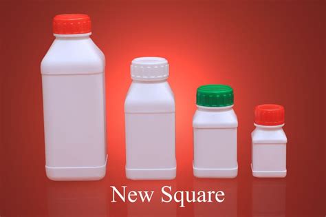 Hdpe Pesticide Square Shape Bottle Manufacturer Supplier From Sangli