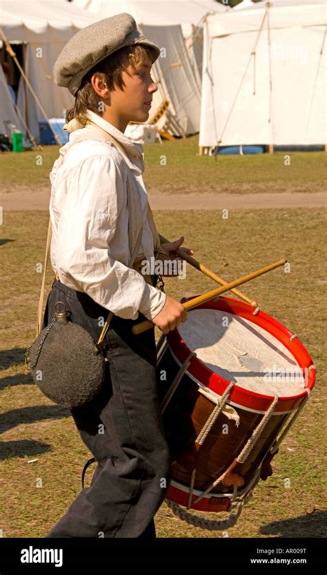 Civil war battle reenactment of Townsends in Mt. Dora Florida Stock Photo - Alamy