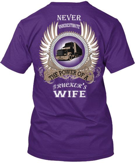 For Proud Truckers Wife T Shirt And Hoodie 2 More To Print