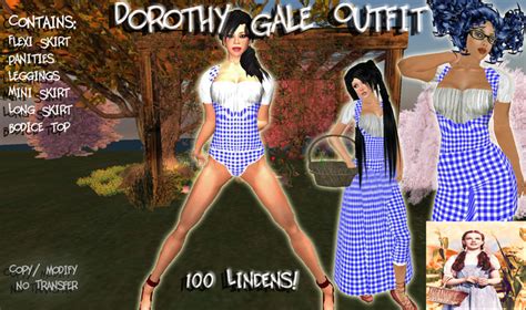 Second Life Marketplace - Dorothy Gale Outfit