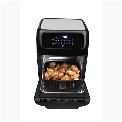 Air Fryer Grande 12l - Fritadeira Air fryer Oven 12 litros preto Suggar - Magazin Grande Rio