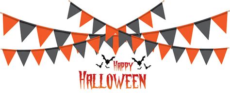 Halloween Buntings For Happy Halloweenhalloween Flags Garlands With Orange And Blackwebsite