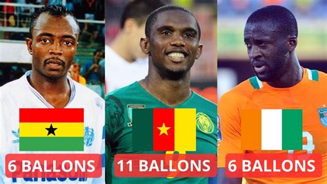 Top Des Pays Qui Ont Remport S Le Plus De Ballon Dor Africains