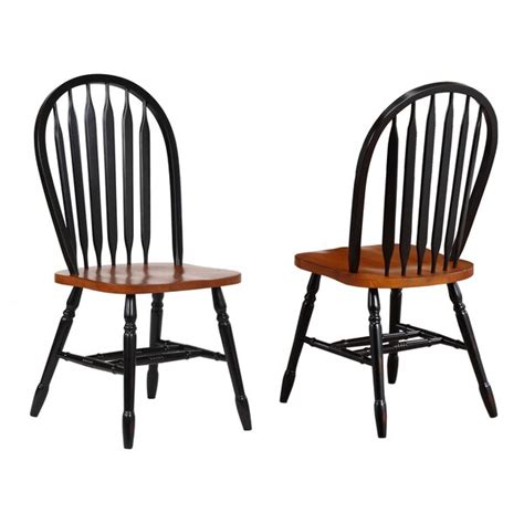 One Allium Way Azizi Solid Wood Windsor Back Side Chair Reviews