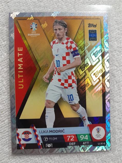 Luka Modri Ultimate Euro Topps Aukro