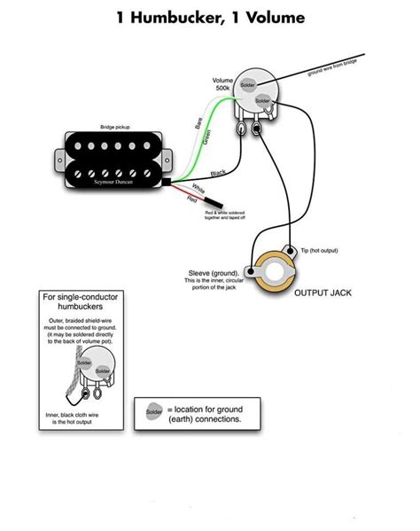 How To Wire A Single Pickup Guitar