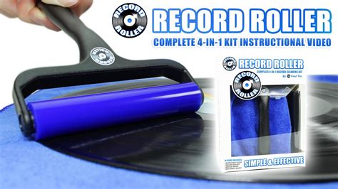 Record Roller 4 In 1 Complete Kit By Vinyl Vac Instructional Video