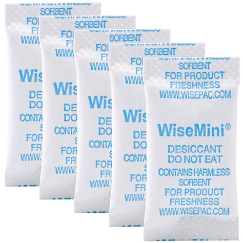 Wisesorb Silica Gel Packets 0 5g Gram 200 Silica Packets Tyvek Food