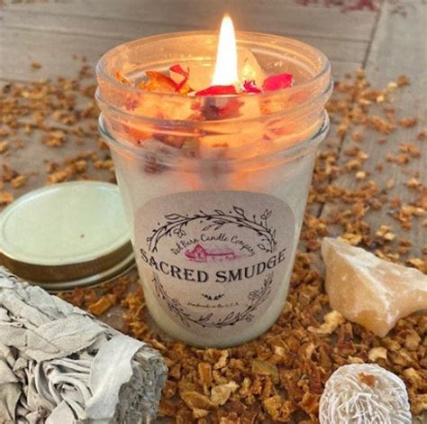 Red Barn Aromatherapy Candles All Natural Soy Wax And Dried Etsy