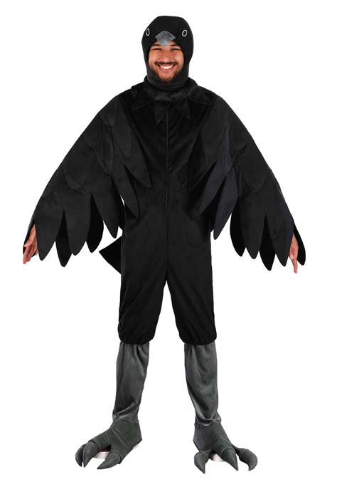 Clever Crow Adult Costume | Adult Bird Costumes