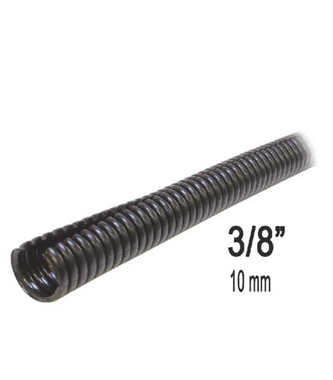 RedLink Gaine annelée fendue 10 mm 3 8 po 30 m Noir 160260 30