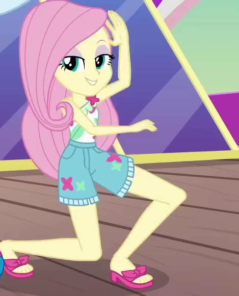 Fluttershy Enjoying Spring Break In Equestria