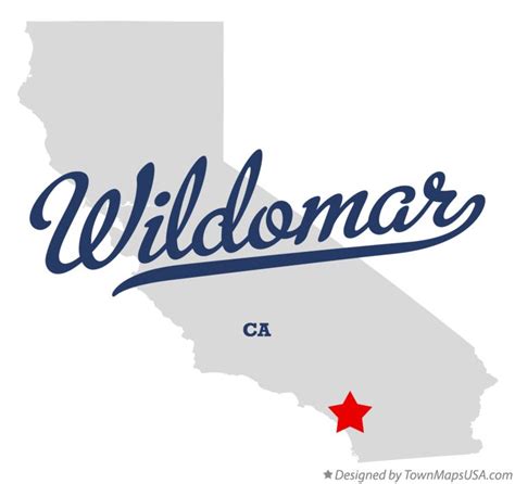 Map of Wildomar, CA, California