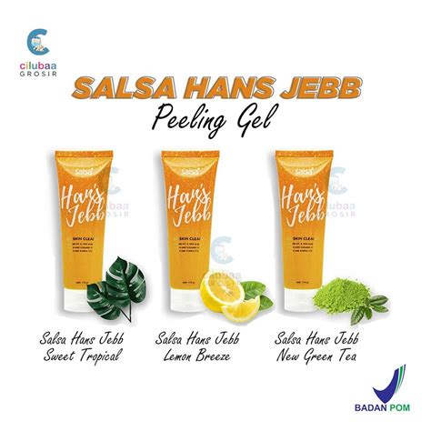 Jual Salsa Hans Jebb Spa Penghilang Daki Gel Skin Cleanser Lulur