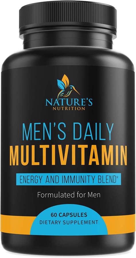 Multi Vitamin For Men Highest Potency Daily Mens Vitamins And Minerals Supplement Ebay