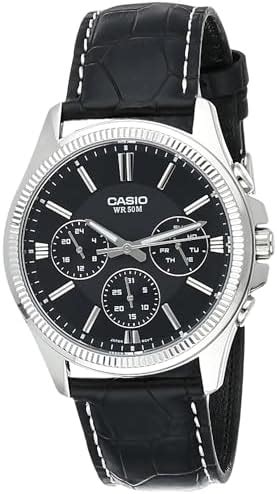 Casio Enticer Men Analog Black Dial Men Mtp Pd A Vef A