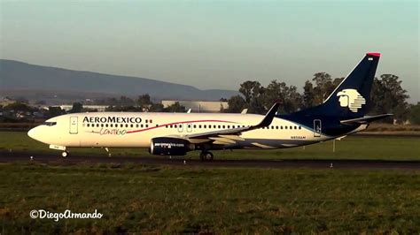 Aeromexico Contigo Boeing 737 800 Despegue Del Aeropuerto Guadalajara