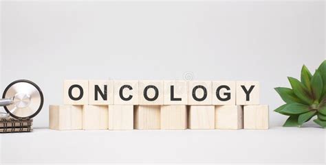 ONCOLOGY Word Made With Wooden Blocks Concept Stock Image Image Of