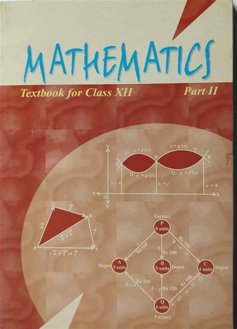 NCERT Mathematics Textbook For Class 12 New