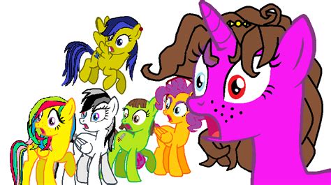 The Da Mane 6 By Frozenninjaturtle On Deviantart